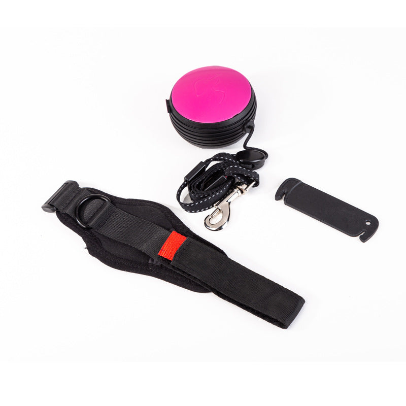 Pet dog new wrist traction rope liberation hands 3 meters explosion-proof automatic retractable profit promotion