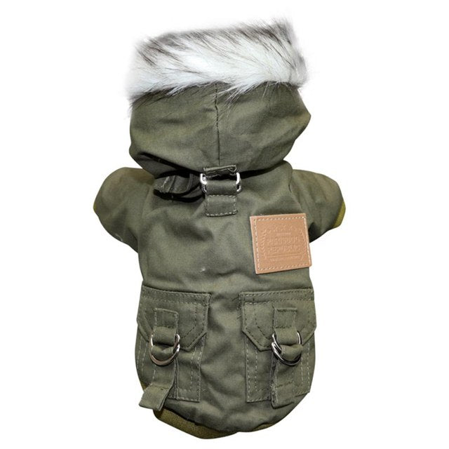 We are among the nation's top designers for pet clothes and accessories. Our unique chic and trendy pet designs will help you enhance that special bond between you and your pets. | Winter Puppy Pet Dog Coat Jacket For Small Medium Dogs Thicken Warm Chihuahua Yorkies Hoodie Pets Clothing | Visit Now: www.petcore.online